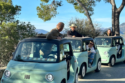 Nice: Guidad rundtur på Côte d&#039;Azur i en elektrisk cabriolet!