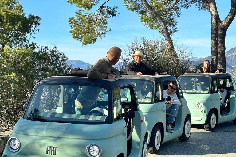 Nice: Visita guiada à Côte d&#039;Azur num descapotável elétrico!