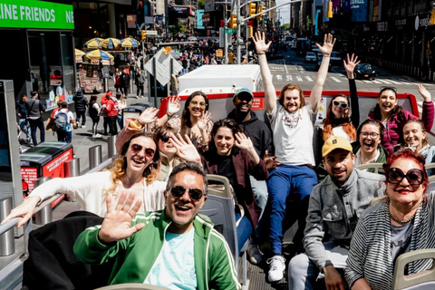 New York City: 24 or 48-hour Hop-on Hop-off Bus Tour 48-Hour Hop-on Hop-off Bus Tour