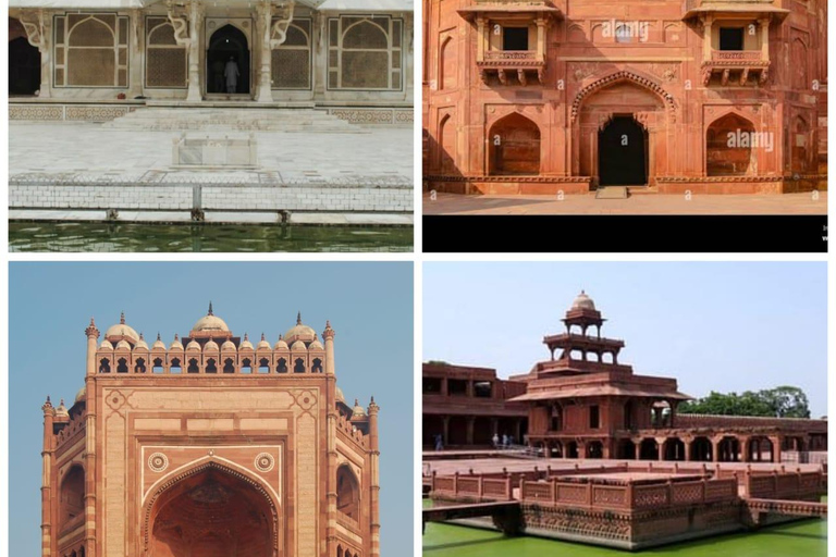 Tour guiado particular agra sightseeing &amp; agra fort agra india