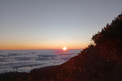 Lever de soleil sur le Pico Ruivo