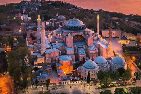 Istanbul: Old City Highlights Walking Tour with Local Guide Blue Mosque, Hagia Sophia and Hipodrom Tour with Pick Up