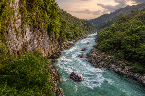 Zhangjiajie: Mengdong River Rafting Ticket with Transfer Rafting Ticket with Round-Trip Hotel Transfer