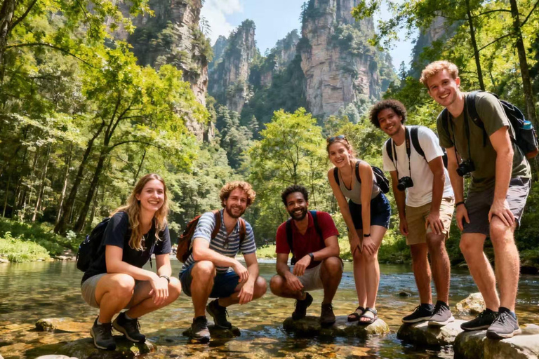 تشانغجياجيه: جولة خاصة مع جسر زجاجي وركوب قارب