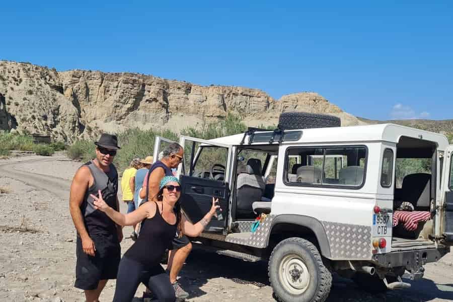 Von Almeria: Tabernas-Wüste 4WD-Joyriding-Tour. Foto: GetYourGuide Von Almeria: Tabernas-Wüste 4WD-Joyriding-Tour. Foto: GetYourGuide
