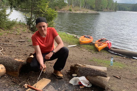 Oslo: Guided Kayak Tour on Lake Langen with Lunch