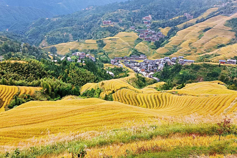 From Guilin: Longji Rice Terraces & Yao Village Day Trip Private Tour (English Driver-Guide)
