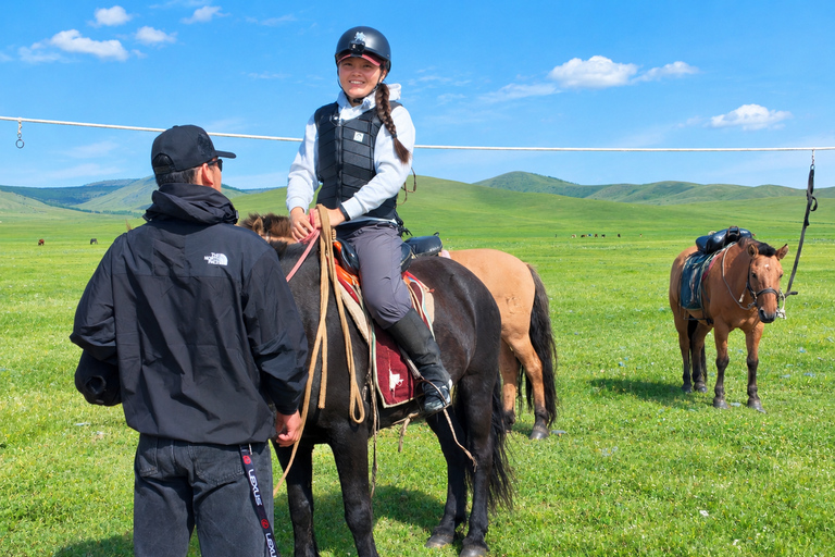 Mongolia: Horseback Riding Day Lesson and Grassland Ride