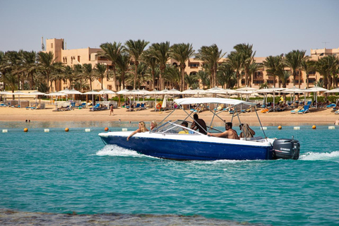 Sharm El-Sheikh: Pvt Speedboat to Tiran Island Snorkel/Dive