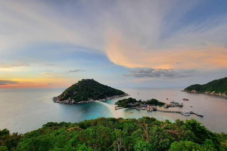 كوه فانجان: جولة القارب والغطس في كوه نانغيوان وكوه تاوالاستقبال من الفندق من هاد ثان ساديت