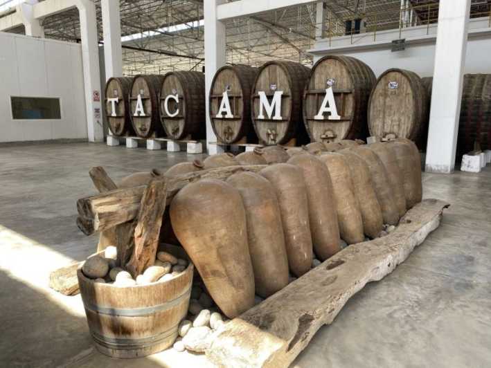 From Ica: Wine and Pisco Tour | Free Tasting |