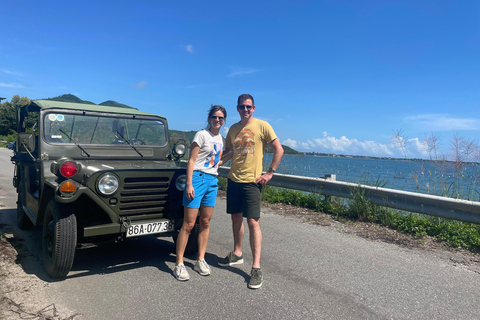 De Hue à Hoi An en jeep par le col de Hai Van avec des arrêts fabuleux