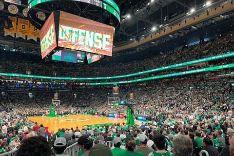 Boston Entrada para el partido de baloncesto de los Boston Celtics en el TD GardenAsientos económicos