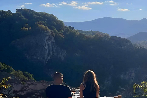 Sofia: Iskar Gorge Waterfall, Monastery, & Wine Picnic Romantic Private Day Tour from Sofia with Hotel Pickup