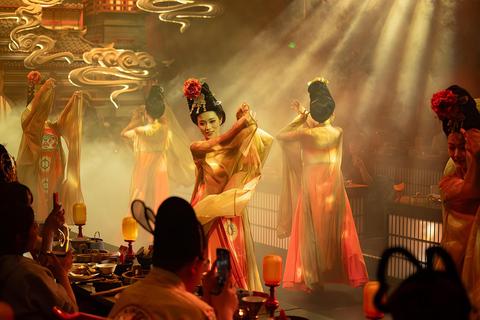 Shanghai: Silk Road Immersive Show with Hot Pot Dinner Regular Seat（Row 2~3）Only Lunch