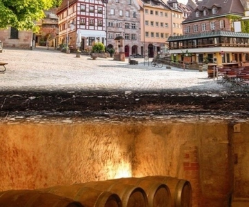 Nürnberg: Rundtur i historiska grottgångar