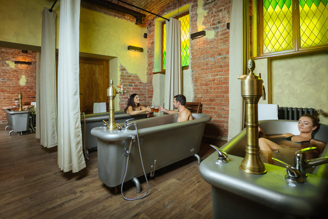 Prague: The Largest Beer SPA with Unlimited Beer Consumption Beer Bath and Unlimited Beer Consumption(bath with Whirlpool