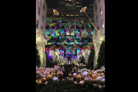 NYC: Spektakulær juleekstravaganza Rickshaw Tour