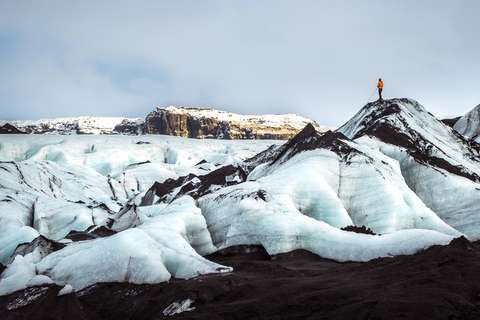 Da Reykjavík: costa sud, cascate ed escursione sul ghiacciaio