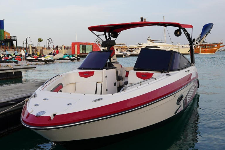 Doha: Private Jet Boat Trip - with Water ActivitiesDoha: Private Jet Boat Trip (1 hour)