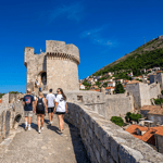 Dubrovnik: tour a piedi delle mura, Stradun e centro storico