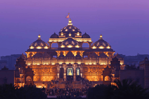 New Delhi: Akshardham Temple Tour With Light and Water Show Akshardham Temple Tour without Water and Light Show