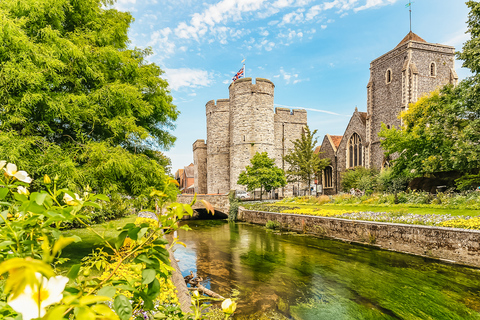 Depuis Londres : falaises blanches de Douvres et Canterbury