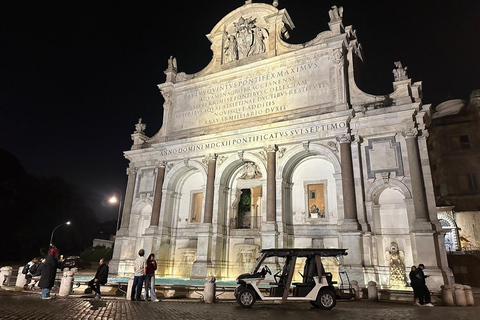 Rome Private Golf Cart Tour – 2.5 Hours: Your Itinerary & Secret Spots Discover Rome: Night Tour