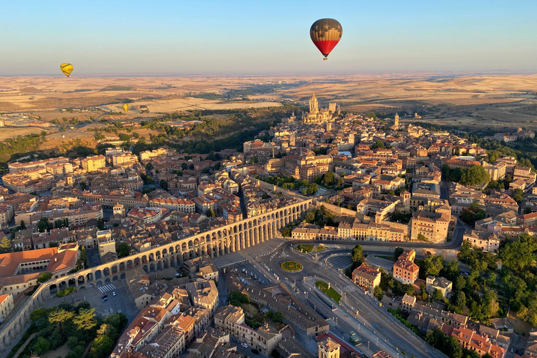 Balloon flights in the Madrid area