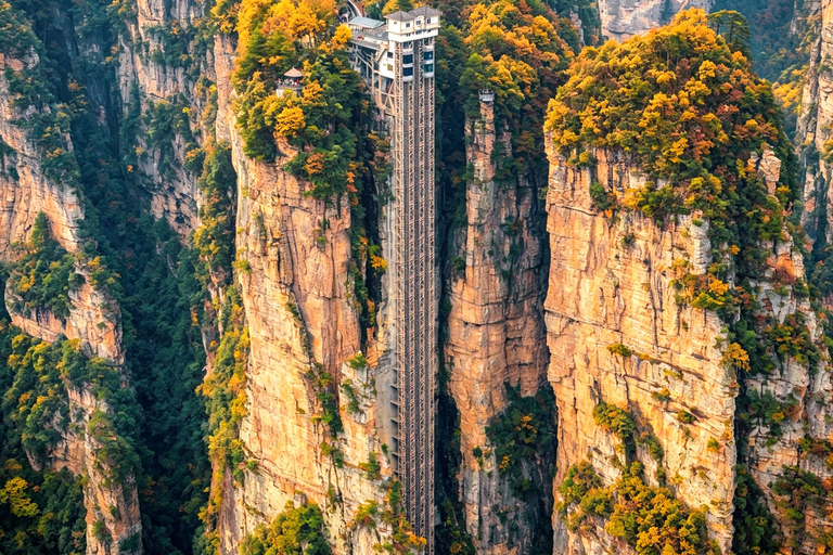 Zhangjiajie: 1-2Day Chanllenge Avatar & Tianmen mountains 2-Day Private Tour with Driver Spanish French Russian Guide