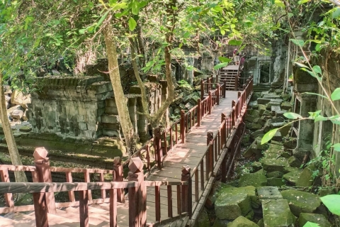 Excursión privada de un día-Templo de la Pirámide de Koh Ker y Beng Mealea