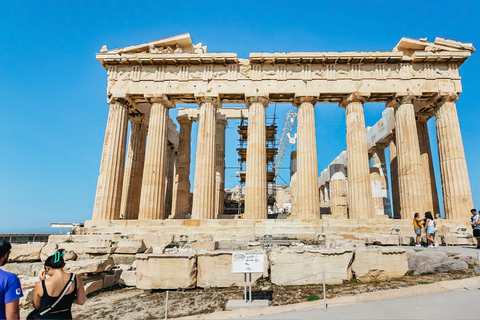 Atenas: Ingresso para a Acrópole com guia opcional de áudio ou ao vivoIngresso