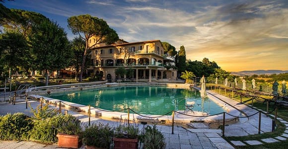 Val d&#39;Orcia: Admission to La Posta Thermal Baths