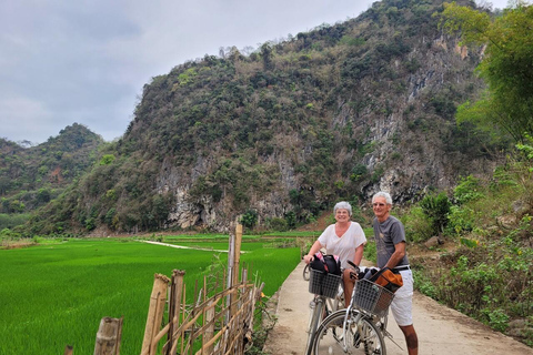 Från Hanoi: Mai Chau och Pu Luong 3-dagars rundtur med bungalow