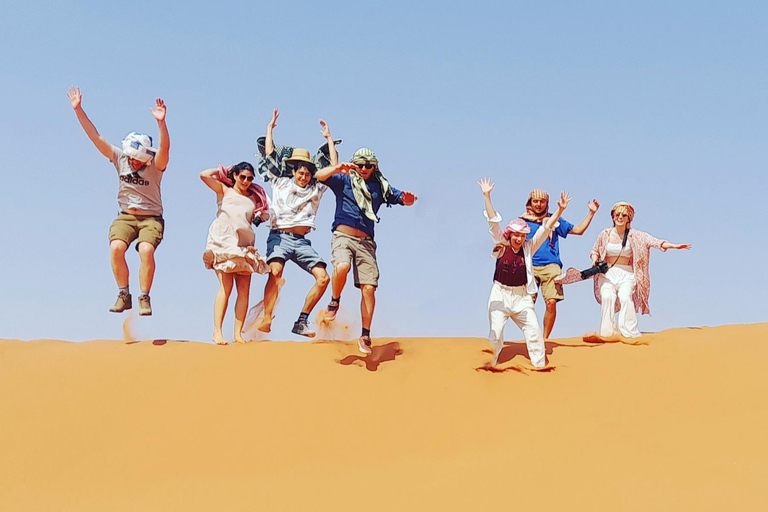 half day camel tour with one night stay