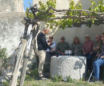 From Sitges: Wine Tasting at 2 Wineries, Snacks and Pickup