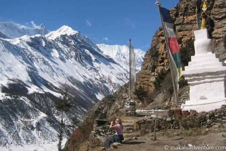 Nepal: Trilha do acampamento base do Annapurna (ABC) saindo de KatmanduNepal: Caminhada pelo acampamento base do Annapurna saindo de Katmandu