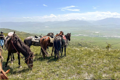 From Tbilisi: Private Horseback Riding & Uplistsikhe Tour