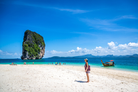 Krabi: 7 eilanden &amp; Railay in vroege ochtendKrabi: Wees de drukte voor met een vroege vogel 7-eilanden longtailboottocht