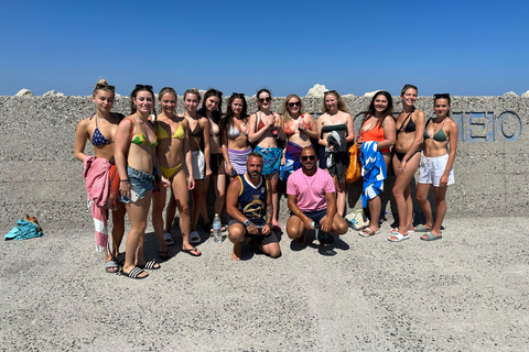 Vom Hafen von Faliraki aus: Speedboat Tour mit Schnorcheln und HöhlenVom Hafen von Faliraki aus: Schnellboottour mit Schnorcheln und Höhlen