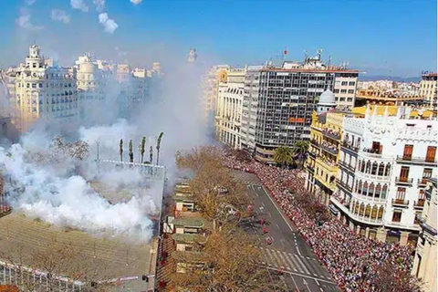 Från Calpe, Javea eller Denia: Valencia Fallas Fiesta dagsutflykt