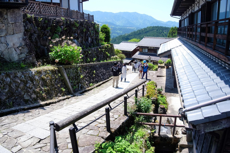 Vanuit Nagoya: Enakyo, Magome-juku &amp; Tsumago-juku 1D bustour(8:20 Meetup) Magomejuku, Tsumago-juku, enz. 1D Tour met/Eng