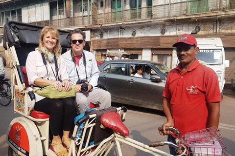 Delhi: Avond sightseeingtour door de oude stad Delhi met gids