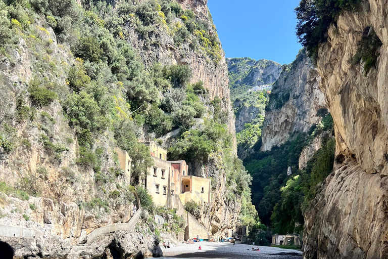 From Naples: Boat trip to Capri with city visit and stops for swimming From Naples: Capri Boat Tour with City Visit and Stops for Swimming
