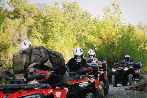 Rhodes: Guided Quad ATV Off-Road Safari Morning tour (3h)