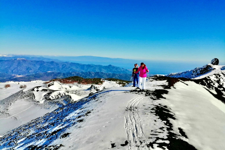 Piano Provenzana: Guided Mt. Etna Snowshoeing Trek