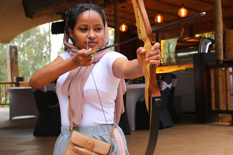 Addis Abeba Entoto Mtn: Reiten, Paintball und ZiplineEntoto Mtn: Reiten, Paintball und Zipline-Hochseilgarten