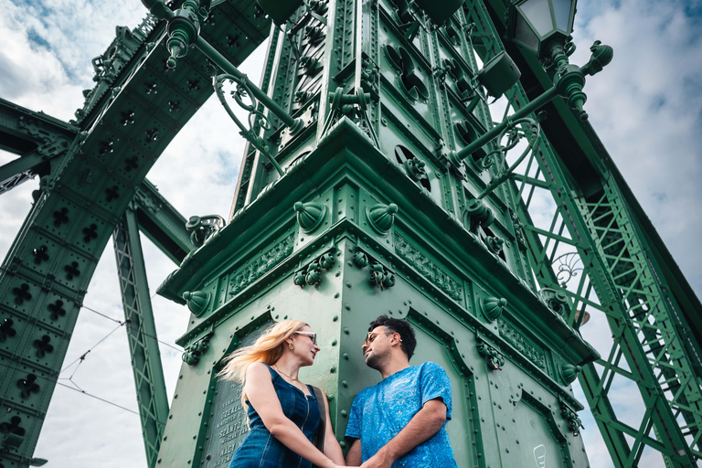 Foto di strada nelle vie più belle di Budapest