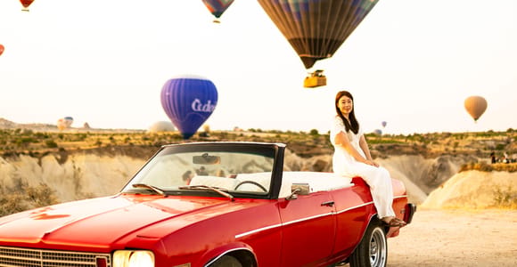 Cappadocia: Photoshoot Tour with Classic car