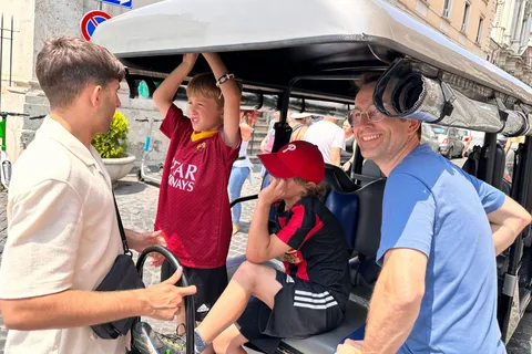 Best Rome in Golf Cart 7 Hours full city tour with Catacombs (Le meilleur de Rome en voiturette de golf 7 heures avec les catacombes)